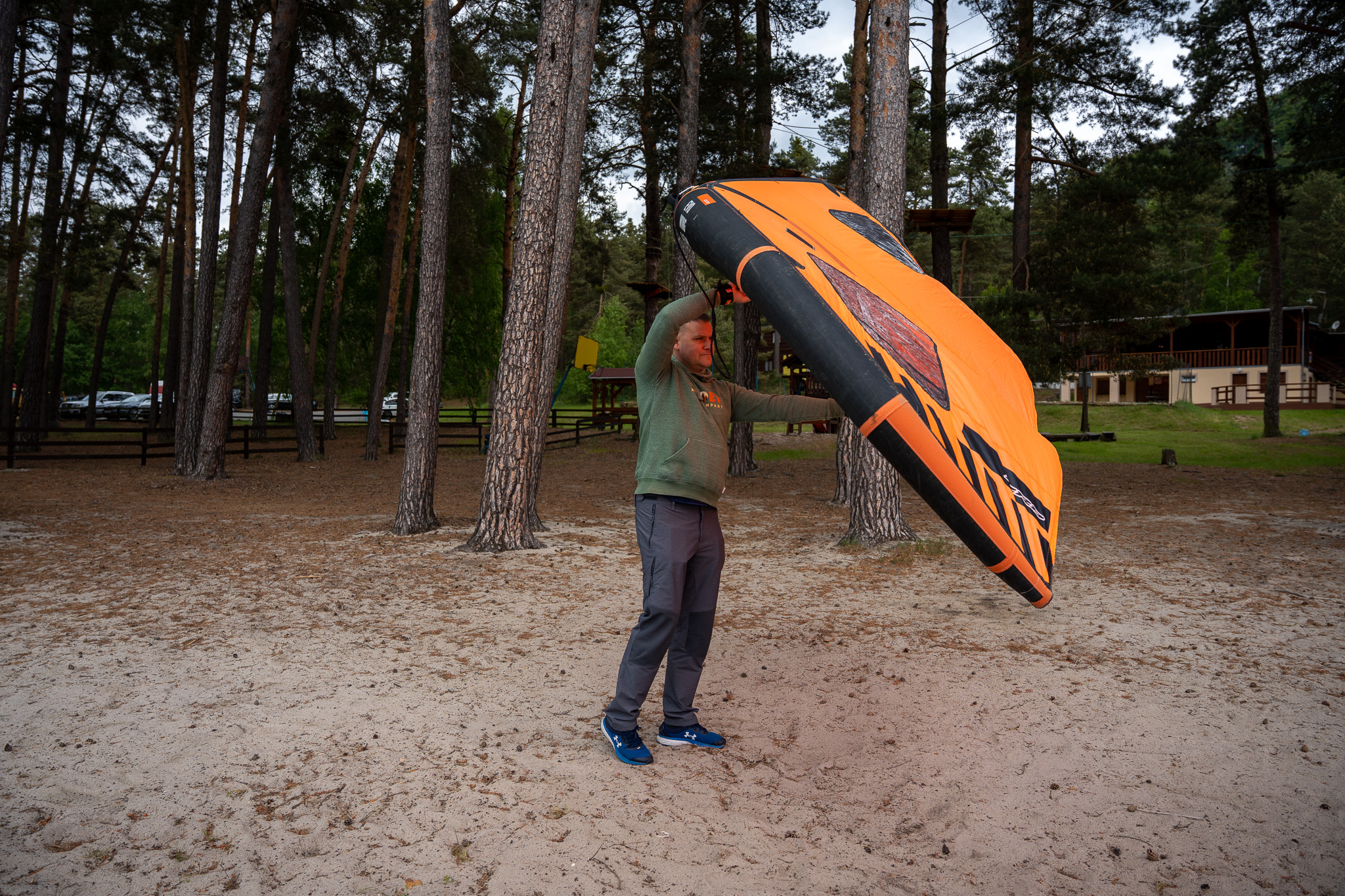wingfoiling kurz berzdorfer see 1 vycerpane